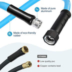 Kohree 50FT RV Water Hose, 5/8'' Premium Drinking Water Hose, No Odor - Image 3