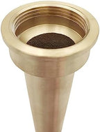 SAFBY Brass Fire Equipment, Plain Hose Nozzle, 2" NPSH (NPT), 12" Length, 9/16" Orifice (2" NPSH/NPT) - Image 2