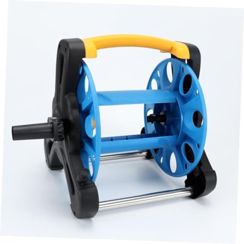 POPETPOP Freestanding Garden Hose Storage Rack Water Hose Reel Holder for Outdoor Use Simple Design for Patio and Lawn - Image 6