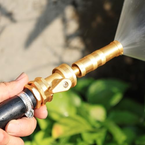 UNWAVER Garden Hose Shut Off Valve,3/4" GHT Brass Water Ball Valve-10Pcs - Image 6