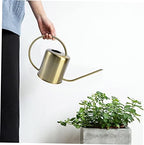 BESPORTBLE Ergonomic Handle Stainless Steel Kettle Leakproof Garden Watering Can Long Spout - Image 4