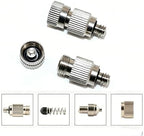 50pcs Dust Removal and Humidification Nozzles Brass Misting Nozzles Outdoor Cooling Systems Attachment for Mister and Misting for Plant Sprayer 2 sections Aperture0.2mm - Image 6