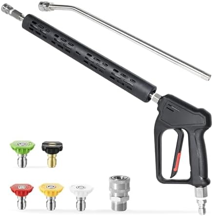 Garden Hose Nozzle Washer for Washing Outdoor Fun Showering Pet High Pressure Water Stainless Steel Brass Garden - Image 6