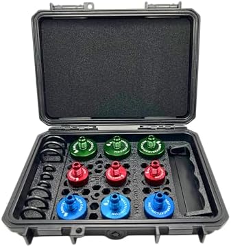 Arbiter Backflow Quick Connect Test Fittings (Aluminum, Complete Set of 9 Fittings in a Holder) - Image 4