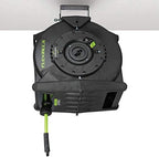 Flexzilla Levelwind Retractable Air Hose Reel, 3/8 in. x 75 ft., Heavy Duty, Lightweight, Hybrid, ZillaGreen - L8306FZ - Image 7