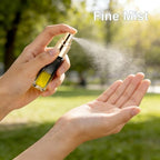 45pcs 10ml Mini Glass Spray Bottles Square Gradient Gold Cap - Image 3