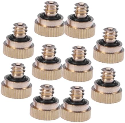 YARNOW 50pcs High Pressure Misting Nozzle Stainless Steel Atomizing Spray Nozzle for Garden Hose - Image 2