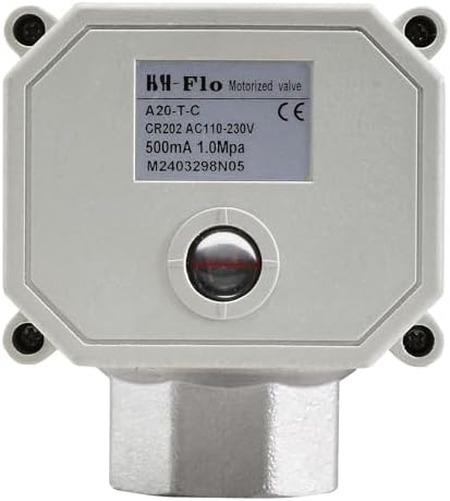 1 inch DN25 110-230VAC Normally Open Stainless Steel 304/CF8 Motorized Electrical Ball Valve With U.S. Plug - Image 7