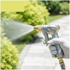 Heavy Duty Metal Garden Hose Nozzle High Pressure Pistol Grip Sprayer 4 Spray Modes for Efficient Watering(SIZE A) - Image 3