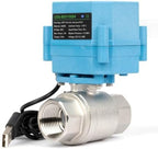U.S. Solid WiFi Smart Motorized Ball Valve 3/4 inch NPT for Water Control, Irrigation, 2 Way 304SS Electric Valve, USB Powered, Status Indicator, Flow Direction, Remote On/Off Control, NSF Certified - Image 3
