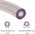 DERNORD PVC Tubing 3/16"ID X 7/16"OD Flexible Clear Vinyl Hose 100 Feet for Food Grade - Image 3