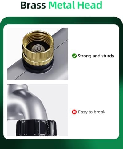 2 Zone Ball Valve Hose Water Timer Brass Inlet Sprinkler No Water Pressure - Image 5