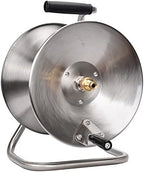Garden Hose Holder, Stainless Steel Garden Hose Reel, 2 in 1Water Hose Reel, Hand Wall/Floor Mounted Hose Stand for Yard Lawn - Image 5
