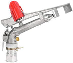 1.5in DN40 High Pressure Impact Rain Gun Sprinkler, with Dual Nozzle, Adjustable 360 Degree Automatic Rotating, for Covering Large Areas, Agriculture Field Crop Irrigation by EVTSCAN