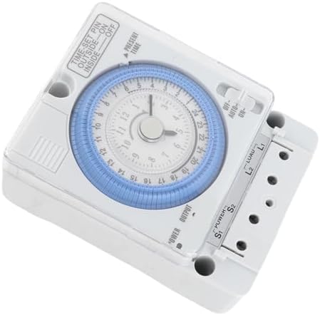Mechanical Timer Efficient 24 Hour Time Switch for Water Heaters Breeding 100‑240VAC - Image 7