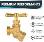 10Pack Seelink 1/2" FIP x 3/4" MHT No-Kink Heavy-Duty Hose Bibb Valve - Image 3