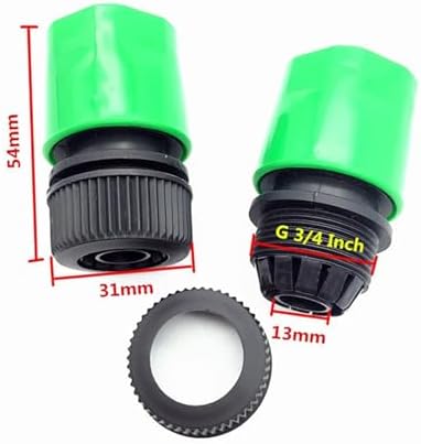 Garden Hose Repair Joint 1/2 Inch Connectors Water Quick Coupling Drip Irrigation Fittings Adapter Lucky - Image 3