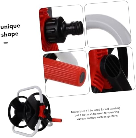 Freestanding Garden Hose Reel Holder with Coiling Mechanism - Image 3