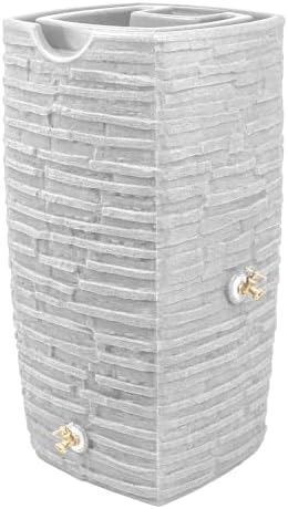 Good Ideas Impressions Riverwalk Rain Water Collection Barrel, 50 Gallon by GoodIdeas
