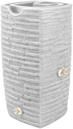 Good Ideas Impressions Riverwalk Rain Water Collection Barrel, 50 Gallon by GoodIdeas