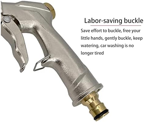 High Pressure Washer Water Gun Garden Hose Nozzle Spray Sprayer for Water Jet Foam Pot Car Power Cleaning(Gun) - Image 6