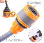Garden Hose Quick Connectors 1/4 3/8 Barb Fittings for Drip Irrigation 5/10 Pack(for 4I7mm Hose,Type1) - Image 4