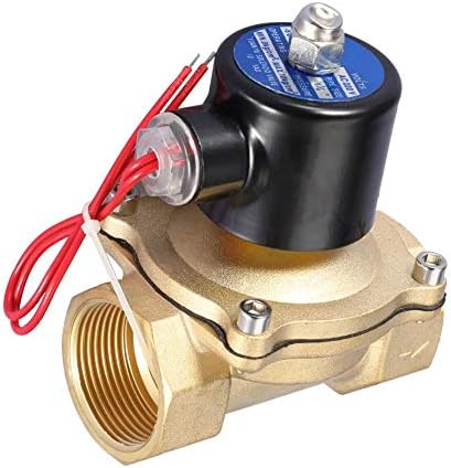 DN32 AC 220V 1-1/4" IP65 2 Position 2 Way Brass Solenoid Valve Normally Closed Electric Valve - Image 5