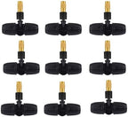 Adjustable Copper Atomizing Nozzles,Brass Spray Nozzle,Low Pressure atomizing Sprayer, Spray Nozzle for Outdoor Cooling Spray System 20pcs Brass Nozzle +8/11 Lock tee by Unknown