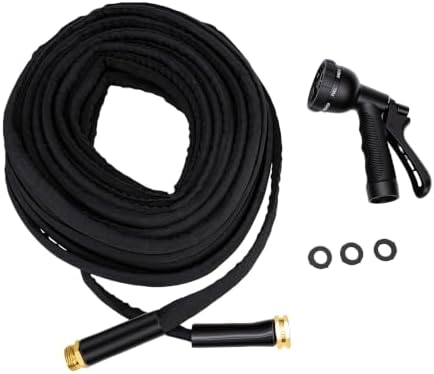 Asixxsix 75ft Garden Hose with 10 Function Nozzle, No Kinking - Image 7