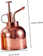 300ml Succulent Watering Bottle with Pump, Stainless Steel - Image 3