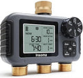 Insoma 3 Outlet Sprinkler Timer Brass Inlet & Outlet, Programmable Garden Hose Timer with Rain Delay, Manual& Automatic Watering System by Insoma