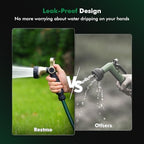 RESTMO Garden Hose Nozzle Heavy Duty, Fireman Style Water Hose Nozzle - Image 6