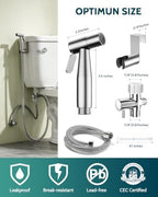 LUFEIDRA Handheld Bidet Sprayer, Adjustable Water Pressure, RV Toilet Use - Image 6