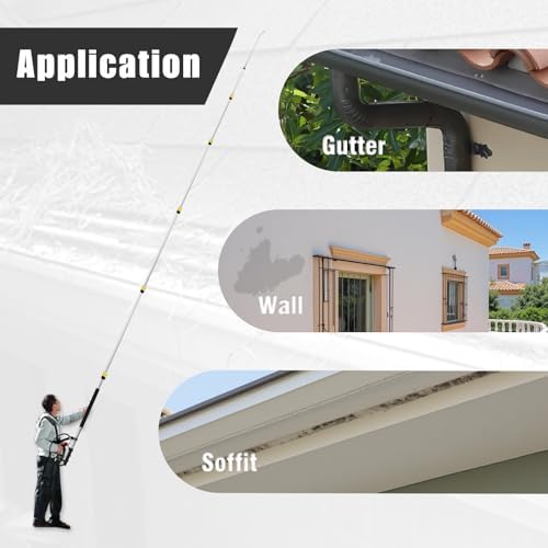JANZ 25 FT Pressure Washer Telescoping Wand with Extension Wands - Image 6