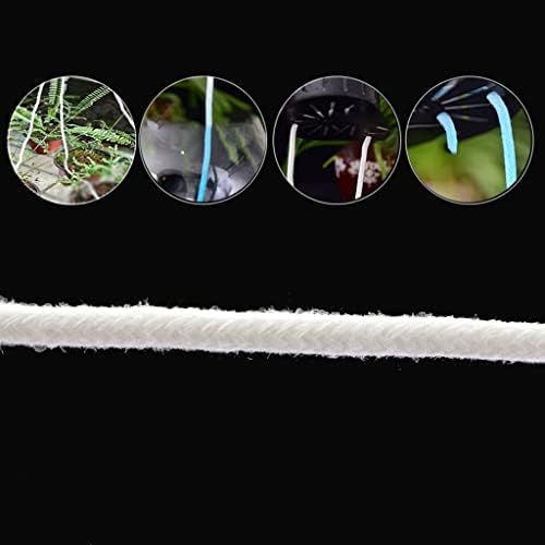1pcs Automatic Drip Irrigation Waterer Planter Pot Cotton Rope, 50/100M Self Watering Wick Cord OD-4/5/6/8MM Vacation (Size : 50m (Dia. 6mm)) - Image 3