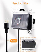 Mechanical Pool Pump Timer,Twist-Lock NEMA L5-20R - Image 6