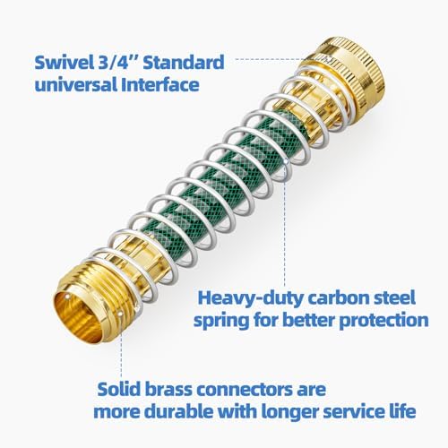 SPECILITE 75ft 304 Stainless Steel Garden Hose + Garden Hose Extension Adapter - Image 6