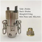 1/2" High Pressure Diamond Chain Rotating Nozzle 40L for Sewer - Image 6
