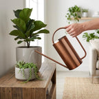 Long Spout Watering Can, 1500ml 304 Stainless Steel (Bronze) - Image 5