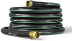 GreatBuddy Garden Hose 50 ft, 5/8" Flexible Rubber Water Hose by GreatBuddy