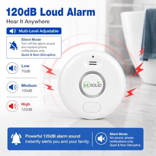 1/2" Smart SS304 Motorized Ball Valve + WiFi Water Leak Alarm - Image 6