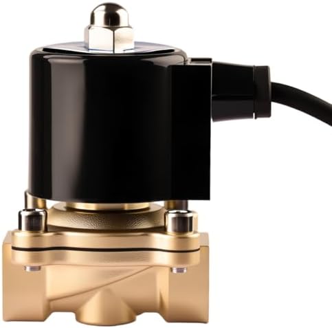 Waterproof Brass Electric Solenoid Valve 1/2" 24V DC Brass Normally Closed - Compatible with Water, Air, Diesel, Gas - Replaceable VITON Seal - Compact Direct Acting - Image 7