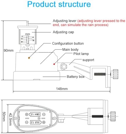 ZigBee Wireless Rain Sensor Wireless Rain Sensor Cyclic Timing Irrigation Device Irrigation Device Rain Sensor Intelligent Rain Sensor Timing Irrigation Device ZigBee Wireless Rain Sensor - Image 7