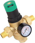 Water Pressure Regulator, 40 Microns Filter Drinking Water Pressure Regulator with Meter, Brass for Homes, Gardens, Buildings & Factories (3/4 inch (DN20)) - Image 7