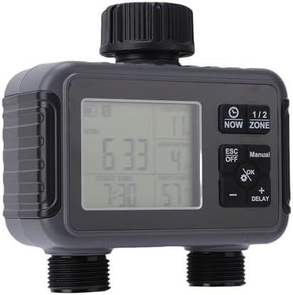2 Zone Water Timer for Garden Hose, Programmable Sprinkler - Image 2