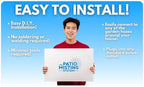 Patio Misters Pro - Ultra Fine Water Mister - Cooling Mist System for Midsize to Large Patio - High Pressure Misting Pump - Kit with Quiet Pump (1000 PSI) - DIY Installation - Image 6