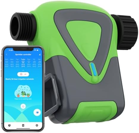 Water Timer for Garden Hose, Zigbee Smart Sprinkler Timer for GreenVation by SmartGarden