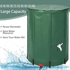 Portable 13-Gallon Rain Barrel - Collapsible Water Storage Tank for Gutter Downspout Rainwater Harvesting (Blue) - Eco-Friendly, Space-Saving, Efficient Rainwater Collection System - Image 5