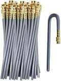 50PCS Garden 1/4Inch Bendable Mist Nozzle,Length- 19.6Inch Copper Sprinkler by MUCIAKIE