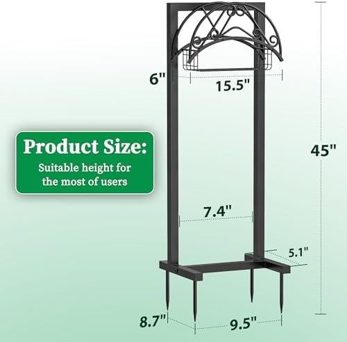 Garden Hose Holder - Upgraded Water Hose Holder Holds 150FT Hose, Heavy Duty Metal Hose Stand, Detachable Hose Storage Rack for Lawn & Yard - Image 5